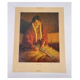 Flathead Indian Montana Signed Numbered Print