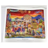 Nancy Dunlop Cawdrey Signed Print