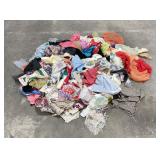 Large Lot of Vintage Scarves and Handkerchiefs