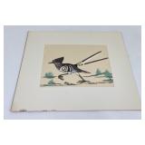 Archie Blackowl Cheyenne Indian Serigraph