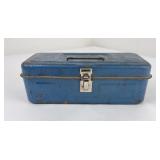 Tackle Box Full of Fishing Reel Parts