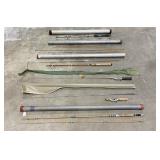 Lot of Antique and Vintage Fishing Rods