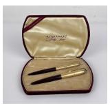 14k Gold Eversharp 64 Sixty Four Fountain Pen Set