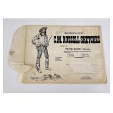 CM Russell Sketches Envelope
