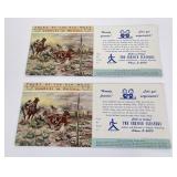 Charles M Russell Ink Blotters Casper Wyoming