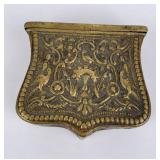 Palaska Ottoman Brass Cartridge Patch Box