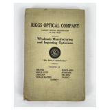 Riggs Optical Company Ordering Book Montana