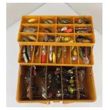 Fishing Tackle Box Full of Lures