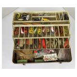 Fishing Tackle Box Full of Lures