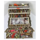 Fishing Tackle Box Full of Lures