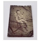 Civil War Post Mortem Child Soldier Tintype