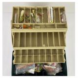 Fishing Tackle Box Full of Lures