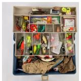 Fishing Tackle Box Full of Lures