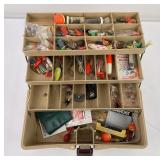 Fishing Tackle Box Full of Lures