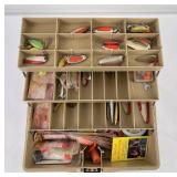 Fishing Tackle Box Full of Lures