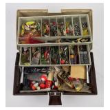 Fishing Tackle Box Full of Lures