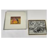 John Edward Wright Bullfight Watercolor Painting