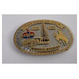 Salt Creek Oil Field Wyoming Belt Buckle