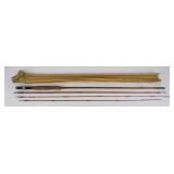Antique Bamboo Fly Fishing Rod Heddon