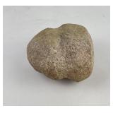 Antique Plains Indian War Club Stone Head