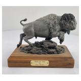 Ken Martin Medicine Bull Buffalo Bronze