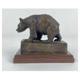 Large Rambling Bear John Clarke Montana Bronze