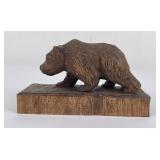 Loren Pinski John Clarke Wood Carving Montana