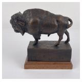 Medicine Buffalo John Louis Clarke Bronze Montana