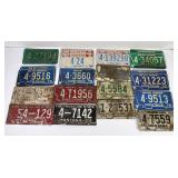 Lot of Vintage Montana License Plates