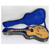 Vintage Harmony Acoustic Electric Archtop Guitar