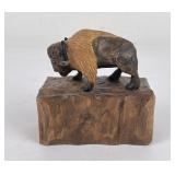 Loren Pinski John Clarke Wood Carving Montana