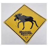 Big Sky Brewing Missoula Montana Sign Moose Drool