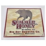 Big Sky Brewing Missoula Montana Sign Summer Honey