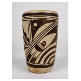 Antique Hopi Indian Pottery Cylinder Vase