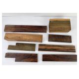 Lot of Wood Knife Scales Handle Material