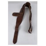 Antique Montana Cowboy Pistol Belt