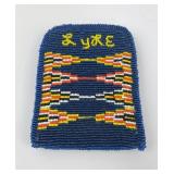 Montana Blackfoot Indian Made Beaded Wallet