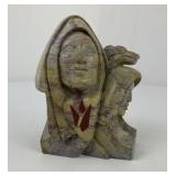 Northwest Coast Indian Carved Soapstone
