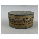 California Cap Co Mining Blasting Cap Tin