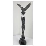 Deborah L Copenhaver Fellows Nude Eagle Bronze