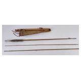 Antique Bamboo Fly Fishing Rod South Bend