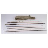 Antique Bamboo Fly Fishing Rod South Bend