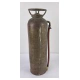 Antique Copper Fire Extinguisher