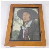 Smithers Butte Montana Tinted Indian Photo