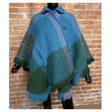 Southwest Womens Wool Poncho