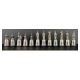 Reed and Barton Christmas Silverplate Bells