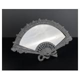 Cast Iron Fan Vanity Mirror