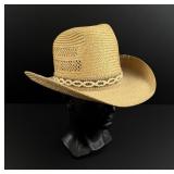 Lariat Straw Montana Cowboy Hat