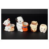 Japanese Porcelain Toothpick Holders