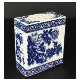 Chinese Blue and White Porcelain Opium Pillow